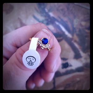 Size 5.5 rose colored ring